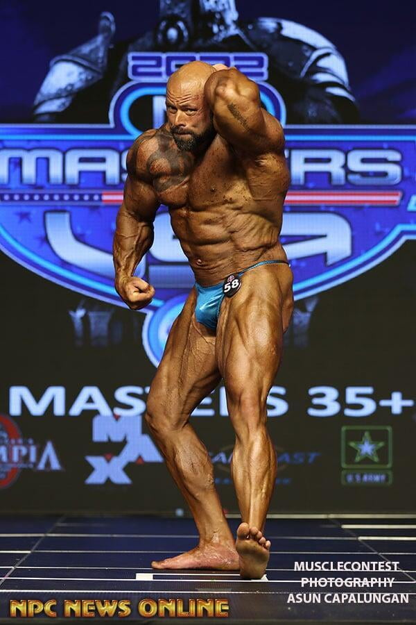 Pete Benttecourt - 2022 NPC Masters USA Championships